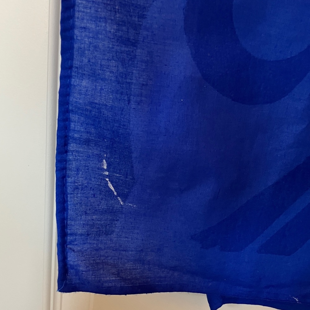 Blue Polynesian/Patterned Pareu. NWOT. - Picture 5 of 9